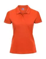 Ladies` Classic Cotton Polo Narancssárga