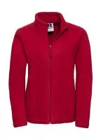 Ladies` Full Zip Outdoor Fleece Classic Red
