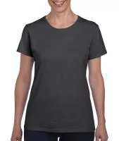 Ladies` Heavy Cotton T-Shirt Dark Heather