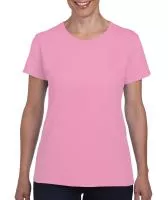 Ladies` Heavy Cotton T-Shirt Light Pink