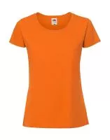 Ladies` Iconic 195 Ringspun Premium T Narancssárga