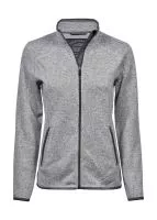 Ladies Outdoor Fleece Jacket Grey Melange