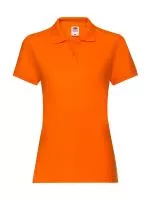 Ladies Premium Polo Narancssárga