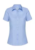 Ladies` Tailored Coolmax® Shirt Light Blue