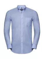 Men`s LS Tailored Button-Down Oxford Shirt Oxford Blue