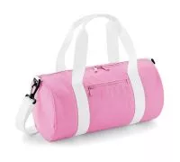 Mini Barrel Bag Classic Pink/White