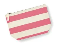 Nautical Accessory Bag Natural/Pink