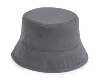 Organic Cotton Bucket Hat Graphite Grey