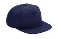 Organic Cotton Unstructured 5 Panel Cap Oxford Navy