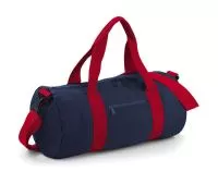 Original Barrel Bag French Navy/Classic Red