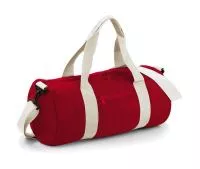 Original Barrel Bag Classic Red/Off White