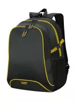 Osaka Basic Backpack Black/Yellow