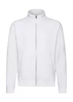 Premium Sweat Jacket Fehér