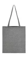 Recycled Cotton/Polyester Tote LH Black Heather