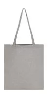 Recycled Cotton/Polyester Tote LH Grey Heather