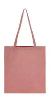 Recycled Cotton/Polyester Tote LH Red Heather