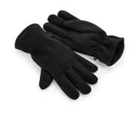 Recycled Fleece Gloves Black