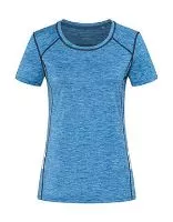 Recycled Sports-T Reflect Women Blue Heather