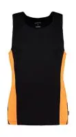Regular Fit Cooltex® Vest  Black/Fluorescent Orange