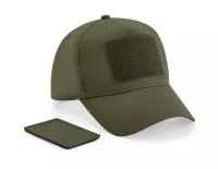Removable Patch 5 Panel Cap Military Green