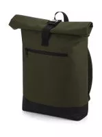 Roll-Top Backpack Military Green