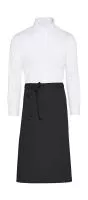 ROME - Recycled Bistro Apron with Pocket Black
