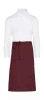 ROME - Recycled Bistro Apron with Pocket Burgundy