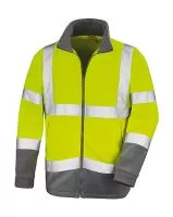 Safety Microfleece Fluo Yellow/Grey