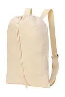 Sheffield Cotton Drawstring Backpack Natural Washed
