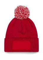 Snowstar Printers Beanie Classic Red/Off White