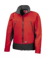 Softshell Activity Jacket Red/Black