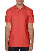 Softstyle® Adult Double Pique Polo Bright Salmon