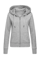 Sweat Jacket Select Women Grey Heather