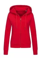 Sweat Jacket Select Women Crimson Red