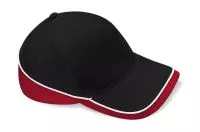 Teamwear Competition Cap Black/Classic Red/White