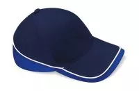 Teamwear Competition Cap French Navy/Bright Royal/White