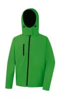 TX Performance Hooded Softshell Jacket Vivid Green/Black