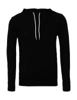 Unisex Poly-Cotton Pullover Hoodie Black
