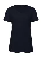V Triblend/women T-Shirt Navy