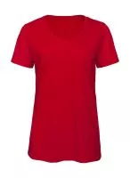 V Triblend/women T-Shirt Piros