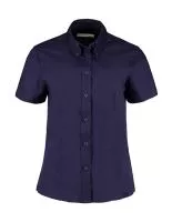 Women`s Tailored Fit Premium Oxford Shirt SSL Midnight Navy