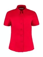 Women`s Tailored Fit Premium Oxford Shirt SSL Piros