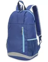 York Basic Backpack French Navy/Sky Blue/Light Grey