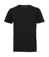 Youth Triblend Jersey Short Sleeve Tee Charcoal-Black Triblend