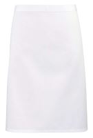 'COLOURS COLLECTION’ MID LENGTH APRON White