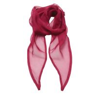 'COLOURS COLLECTION' PLAIN CHIFFON SCARF Hot Pink