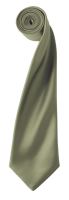 'COLOURS COLLECTION' SATIN TIE Olive
