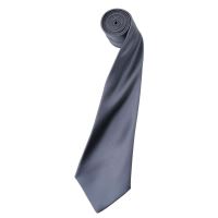 'COLOURS COLLECTION' SATIN TIE Steel
