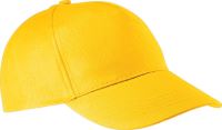 COTTON CAP - 5 PANELS Yellow