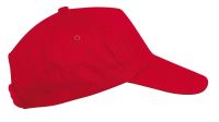FIRST KIDS - KIDS' 5 PANEL CAP Red